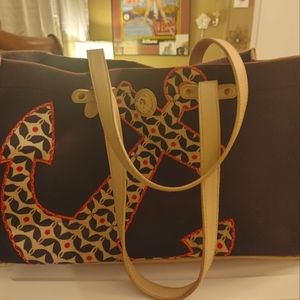 Spartina 449 anchor large purse